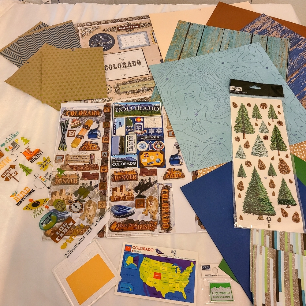 COLORADO Scrapbook Supplies
